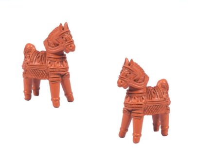 Traditional Terracotta Horse Pair