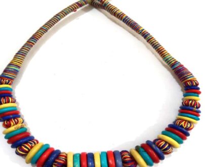 Trendy Thread & Bead Necklace