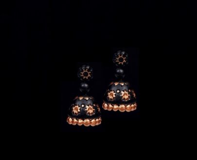 Terracotta Jhumka Earring - Jimikki