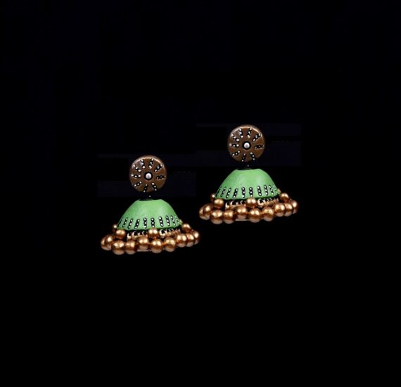 Terracotta Jhumka Earring - Jimikki