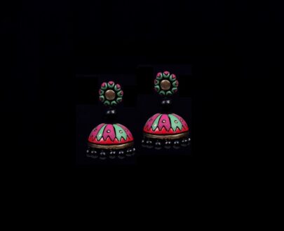 Terracotta Jhumka Earring - Jimikki