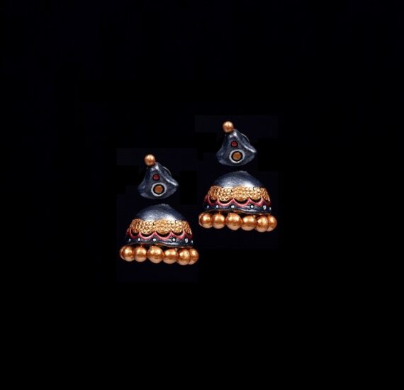 Terracotta Jhumka Earring - Jimikki