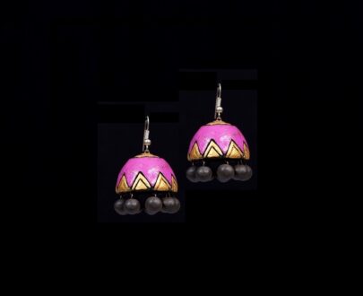 Terracotta Jhumka Earring - Jimikki