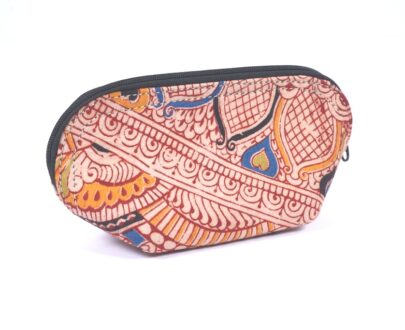 Kalamkari Cosmetic Pouch