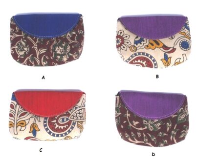 Kalamkari Flap Pouch