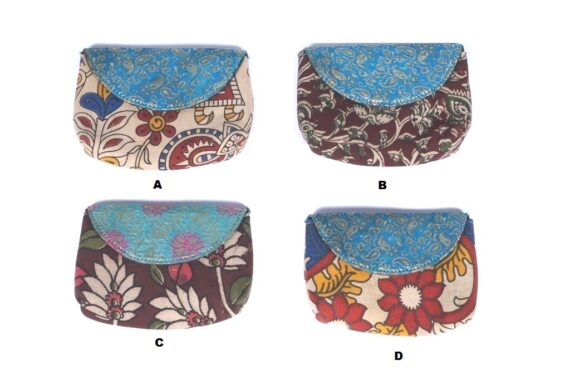 Banarasi Brocade Silk Flap Pouch