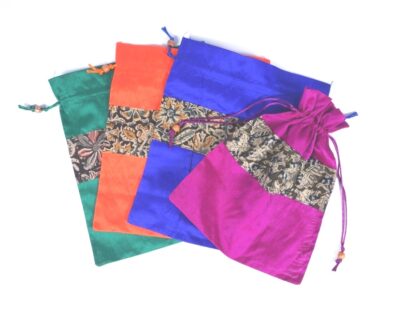 Kalamkari Silk Potli Gift Bag