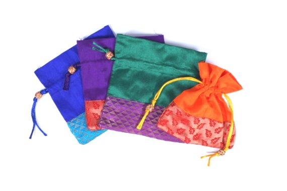 Banarasi Brocade Silk Potli Gift Bag