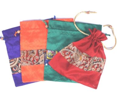 Kalamkari Silk Potli Gift Bag