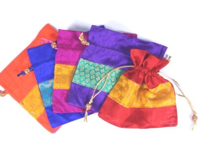 Banarasi Brocade Silk Potli Gift Bag