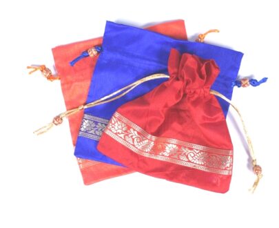 Zari Silk Potli Gift Bag