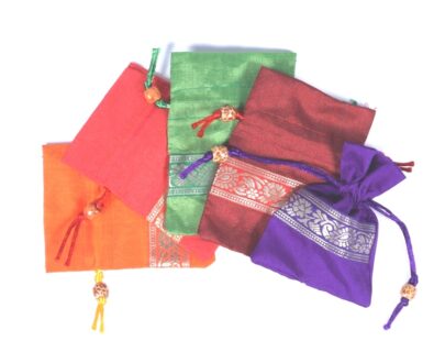 Zari Silk Potli Gift Bag