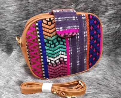 Trendy Lepcha Weave Cross Body Bag