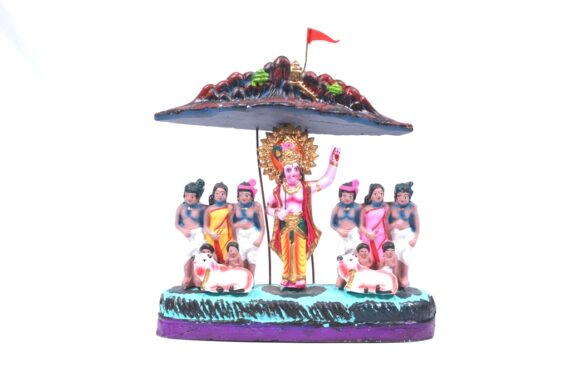 Terracotta Navarathri Golu Dolls - Krishan Govardhan