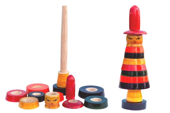 Channapatna Ring Learning Toy