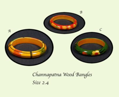 Channapatna wood bangles size 2.4