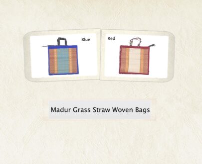 Madur Grass Straw Woven Bags