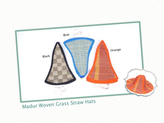 Madur Woven Grass Straw Hats