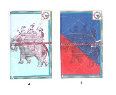 Handmade Paper Book With Elephant Cover - Big