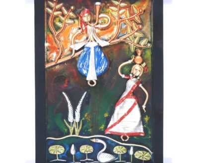 Trendy Mural Frame - Couple In Festive Mood