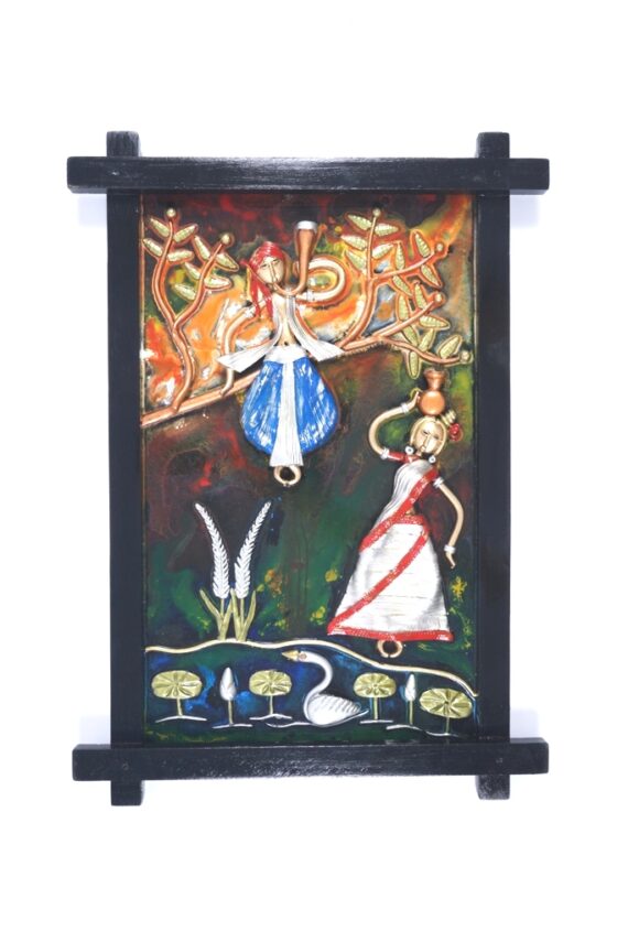 Trendy Mural Frame - Couple In Festive Mood