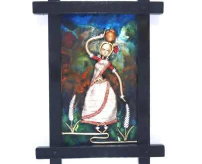 Trendy Mural Frame - Lady With Pot