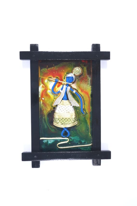 Trendy Mural Frame - Divine Krishna With Flute