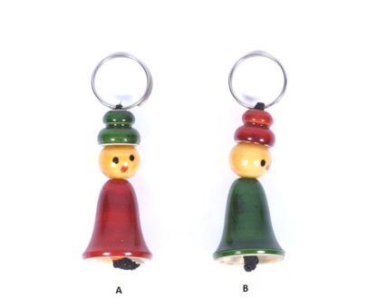 Cute Channapatna Wood Keychain