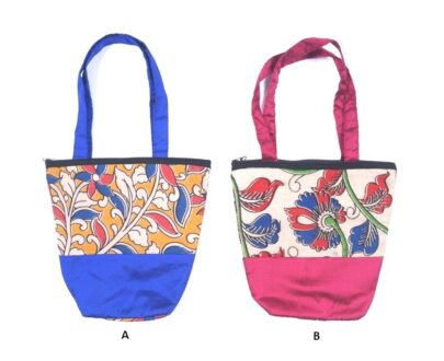 Stylish Silk Kalamkari Mini bag