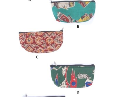 Ethnic Kalamkari Padded Pouch For Glasses