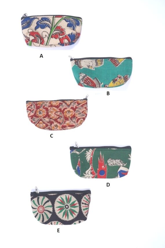 Ethnic Kalamkari Padded Pouch For Glasses