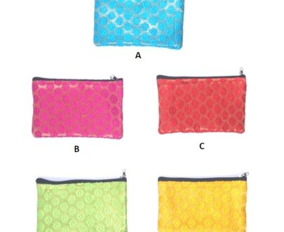 Bright Brocade Long Purse