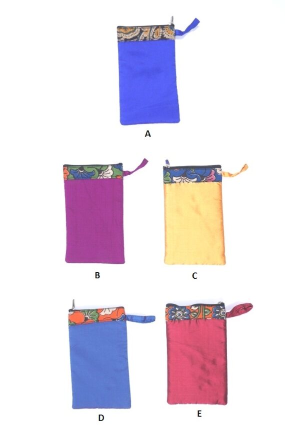 Ethnic Kalamkari Mobile Pouch