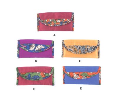 Bright Kalamkari Flap Purse