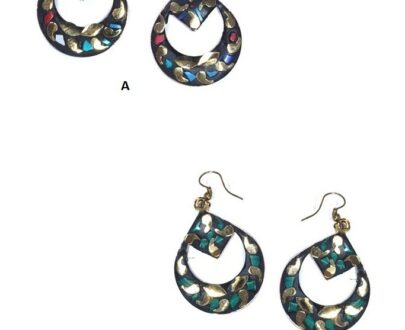 Nepali Brass Bali Earrings