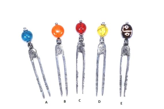 Trendy Metal Bead Juda Hair Stick