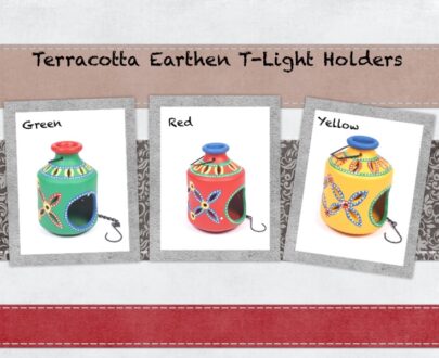 Terracotta T-Light Holders