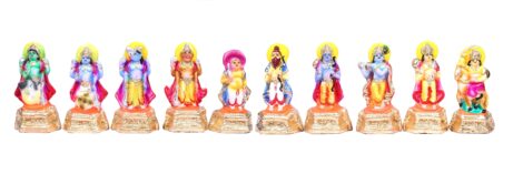 Dashavatara navarathri clay golu doll