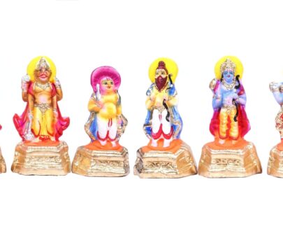 Dashavatara navarathri clay golu doll